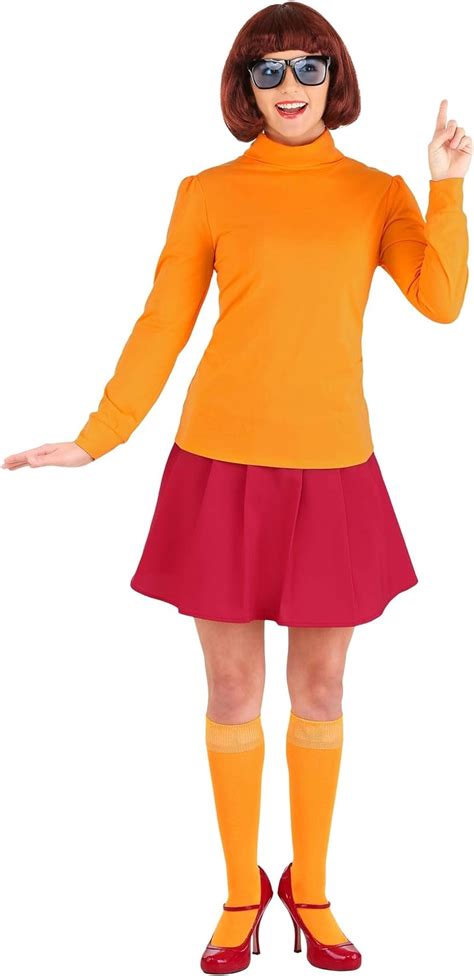 velma costume|scooby doo velma red jumpsuit.